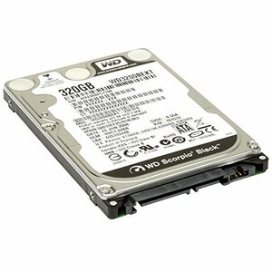 【中古】 Western Digital 2.5 インチ 内蔵 HDD【安心の茶箱梱包】320GB 7200rpm 16