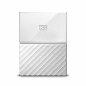 【中古】 Western Digital ポータブルHDD 4TB USB3.0 ホワイト 暗号化 パスワード保護 My