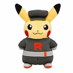 【中古】 ポケモンセンターオリジナル ぬいぐるみ 団員ごっこピカチュウ ロケット団