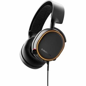 【中古】 密閉型 ゲーミングヘッドセット SteelSeries Arctis 5 Black 61443