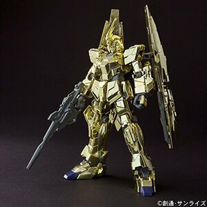 【中古】 BANDAI バンダイ HG 1/144 ユニコーンガンダム3号機 フェネクス (ユニコーンモード) ゴールド