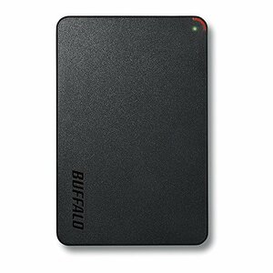 【中古】 BUFFALO バッファロー 2.5インチ (ポータブル) 外付けHDD 1TB ブラック HD-PCF1.0