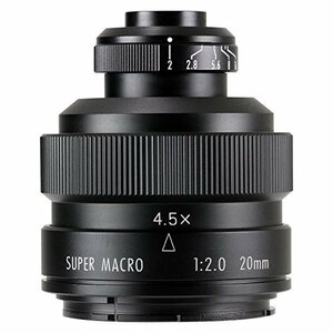 【中古】 中一光学 (ZHONG YI OPITCS) FREEWALKER 20mm F2 SUPER MACRO 4