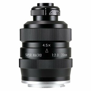 【中古】 中一光学 (ZHONG YI OPITCS) FREEWALKER 20mm F2 SUPER MACRO 4