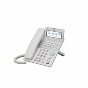 [ used ] saxa/ Saxa PLATIAII ( pra tia2) 18 button telephone machine TD810 (W) white 