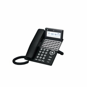 【中古】 saxa/サクサ PLATIAII (プラティア2) 30ボタン電話機 TD820 (B) ブラック