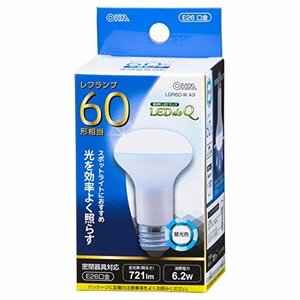 【中古】 オーム電機 LED電球 レフランプ形 60形相当 E26 昼光色 [品番]06-0772 LDR6D-W A9