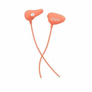 【中古】 ambie sound earcuffs (アンビー サウンドイヤカフ) (Stamp Orange) イヤホ