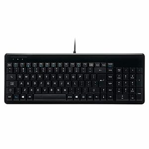 【中古】 ぺリックス PERIBOARD-220 キーボード 有線 コンパクト USB接続 テンキー 英語配列