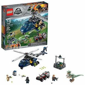 【中古】 LEGO レゴ Jurassic World Blue's Helicopter Pursuit 75928