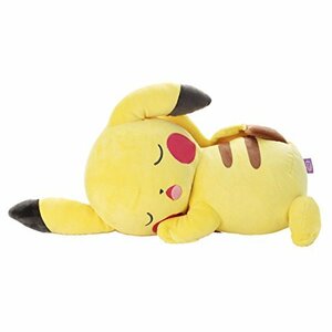 【中古】 ポケモン すやすやフレンド ぬいぐるみL ピカチュウ 全長約49cm