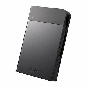 【中古】 BUFFALO バッファロー USB3.1 (Gen1) 対応 耐衝撃ポータブルHDD 2TBブラック HD-