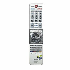 [ used ] Toshiba REGZA for television remote control CT-90478 ( Toshiba parts code 75043998)