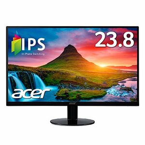 【中古】 acer エイサー モニター ディスプレイ AlphaLine 23.8インチ SA240YAbmi フルHD