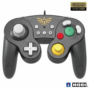 【中古】 【任天堂ライセンス商品】ホリ クラシックコントローラー for Nintendo Switch ゼルダ【Nin