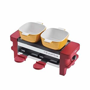 【中古】 レコルト ラクレット＆フォンデュメーカー メルト レッド recolte Raclette and Fondu