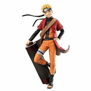 【中古】 G.E.M.シリーズ NARUTO-ナルト- 疾風伝 うずまきナルト 仙人モード 完成品フィギュア