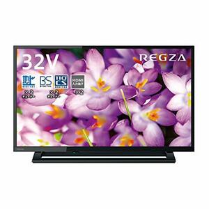 【中古】 東芝 32V型 液晶テレビ レグザ 32S22 ハイビジョン 外付けHDD ウラ録対応 (2018年モデル)