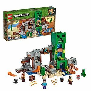 【中古】 LEGO レゴ マインクラフト 巨大クリーパー像の鉱山 21155