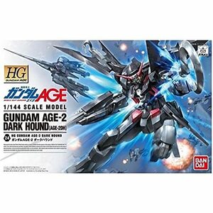 【中古】 HG 機動戦士ガンダムAGE ガンダムAGE-2 ダークハウンド 1/144スケール 色分け済みプラモデル