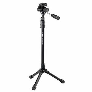 【中古】 Velbon スタンド型一脚 Pole Pod Light VIDEO 4段 1段 レバーロック 脚径20mm