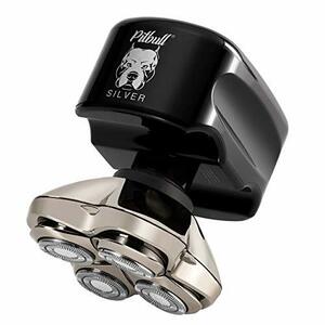 【中古】 Skull Shaver (スカルシェーバー) ピットブル メンズシェーバー (銀)