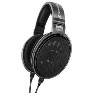 【中古】 Sennheiser ゼンハイザー オープン型ヘッドホン HD650 ガンメタブラック 508825