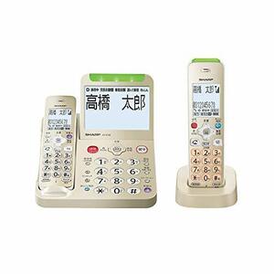 [ used ] sharp telephone machine cordless cordless handset 1 pcs attaching transfer swindle measures function installing JD-AT95CL