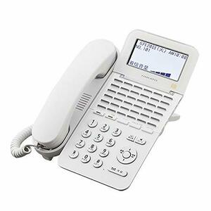 [ used ]nakayoNYC-Si 36 button standard telephone machine (W) white NYC-36SI-SDW
