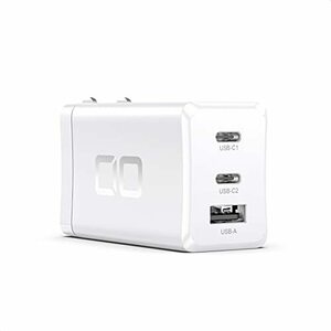 【中古】 CIO LilNob iPhone12 USB PD 充電器 65W GaN 窒化ガリウム Type-C AC