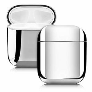 【中古】 kwmobile イヤフォン ケース 保護カバー 対応: Apple Airpods 1 & 2 - 充電対応