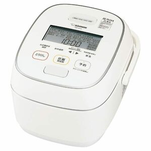 【中古】 象印 炊飯器 圧力IH炊飯ジャー (5.5合炊き) ホワイト ZOJIRUSHI 極め炊き NW-JX10-W