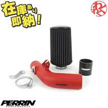 インプレッサ WRX STI GRB GRF GVB エアクリーナー コールド エア インテーク レッド PERRIN 即納 在庫有_画像1