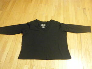OLD NAVY Old Navy Ⅴ neck long sleeve tops black ( unused )~ large size 