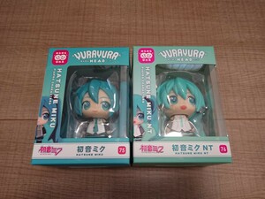 ゆらゆらヘッド 初音ミク フィギュア セット YURAYURA HEAD 