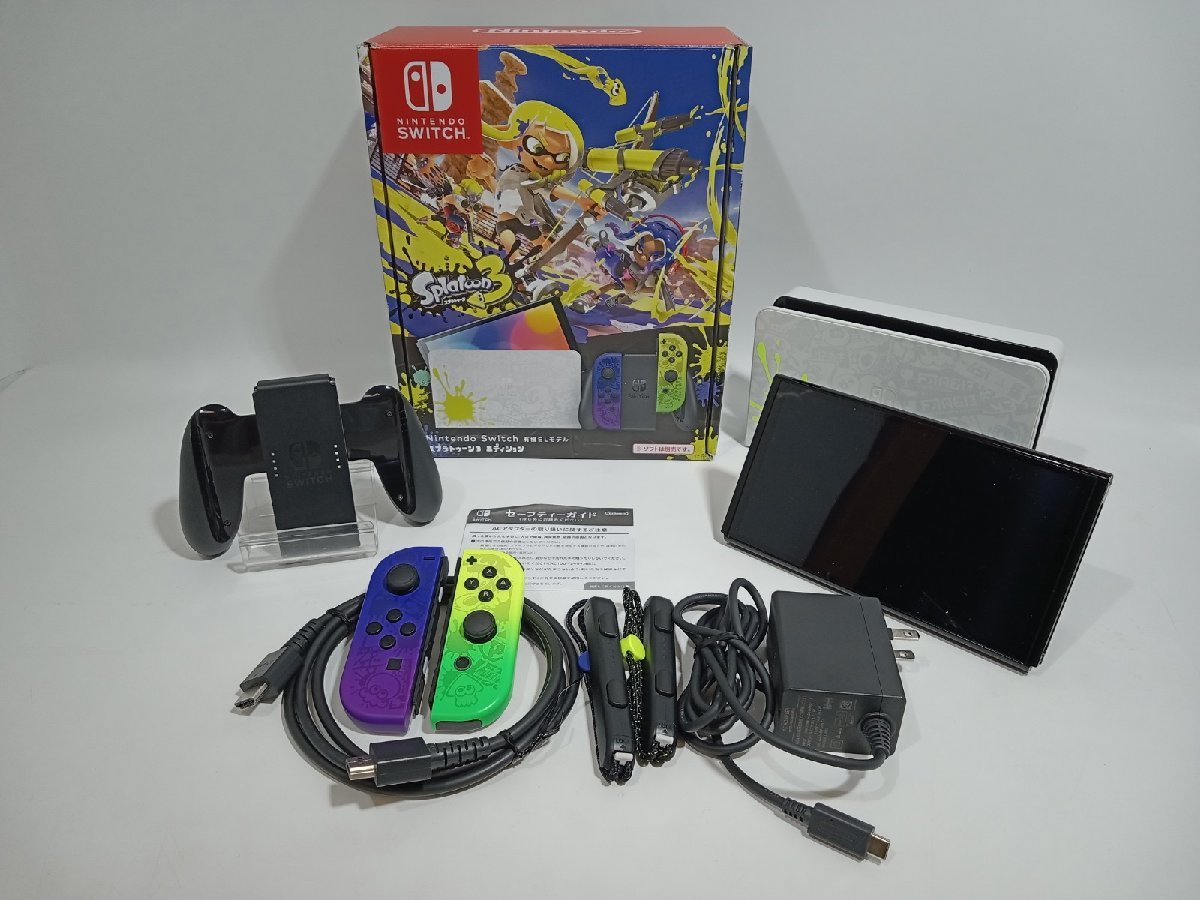 動確済・Joy-Con難あり/ジャンク】 任天堂 Nintendo Switch (有機EL