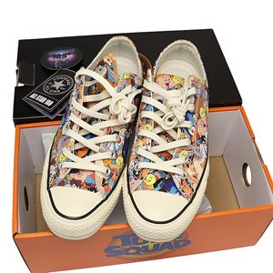 新品同様 コンバース ALL STAR 100 SPACE JAM PT OX ORANGE 1SC599 7/25.5cm メンズ CONVERSE