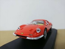 ■ VITTESSEビテス 1/43 FERRARI DINO GT オレンジレッド フェラーリディーノ モデルミニカー_画像2