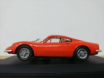 ■ VITTESSEビテス 1/43 FERRARI DINO GT オレンジレッド フェラーリディーノ モデルミニカー_画像1