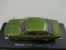 ■ アシェット 1/43 Honda 1300 Coupe (1970) グリーン ホンダ モデルミニカー_画像5