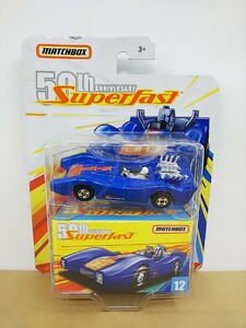 ■ MATCHBOX SUPERFASTマッチボックス 50TH ANNIVERSARY BLUE SHARK ブルーシャーク ミニカー