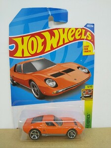 ■ HOTWHEELSホットウィール HW EXOTICS 1/64 ’71 LAMBORGHINI MIURA SV オレンジ ランボルギーニミウラ ミニカー