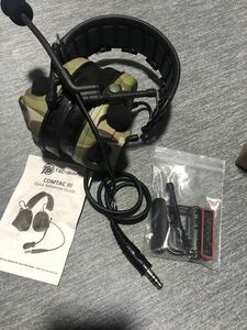 tacsky comtac3 タイプ　ヘッドセット