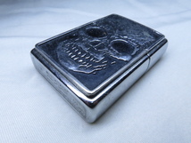 スカル ZIPPO ジッポー ライター ブラック ドクロ 髑髏_画像2