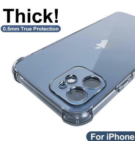 クリアケースセット iphone11 全面保護 ガラス 保護フィルム シリコン ケース カバー ショック軽減 ストラップホール付属
