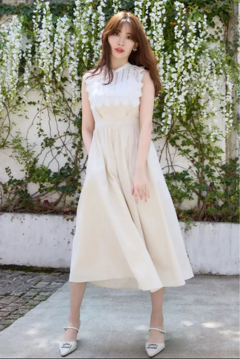 新発売】 新品 herlipto Dress Cotton-Blend Cambrils ロング