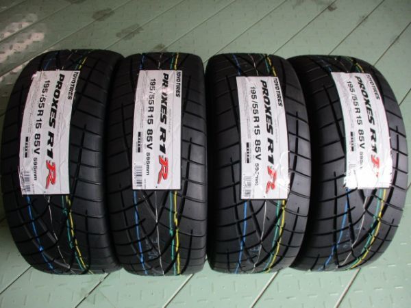 TOYO TIRE PROXES R1R 195/55R15 85V オークション比較 - 価格.com