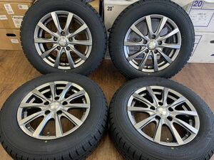 §YFC GRASS RX 15X6J+43 114.3-5H TOYO GIZ 195/65R15(195/65-15)新品 冬 23年製 セレナ/セフィーロ/ローレル/オーリス 等