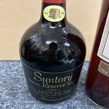 14.★未開栓★ SUNTORY RESERVE サントリーリザーブ 2本セット スペシャル リザーブ Bordeaux 2001 古酒 _画像3