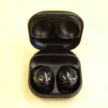 C-④【Galaxy Buds Pro】ギャラクシー☆☆Bluetooth☆完全ワイヤレス イヤホン☆ブラック☆動作確認済み_画像2